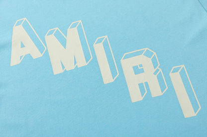AMRI Logo Printed Crewneck T-Shirt