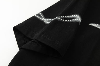 AMRI Smoke Embellished Crewneck T-Shirt