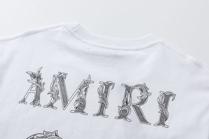 AMRI 22 Logo-Printed Crewneck T-Shirt