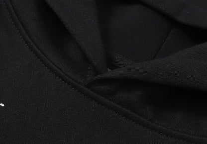 AMRl Street Style Long Sleeves Plain Cotton Logo Hoodies