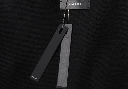 AMRl Street Style Long Sleeves Plain Cotton Logo Hoodies