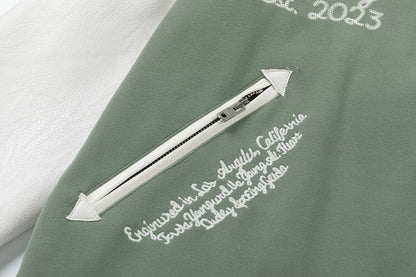 AMRl appliqué-logo Varsity Jackets