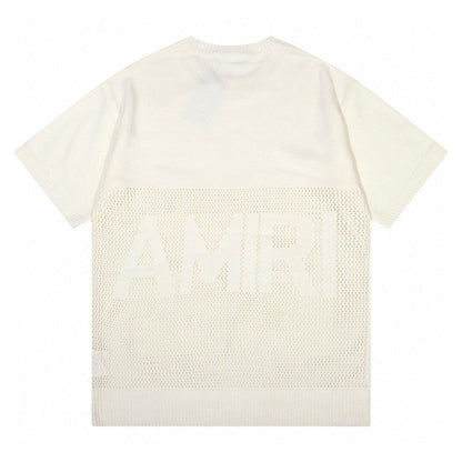 AMRI Logo-Embossed Fine Knit Jumper