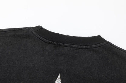 AMRI Vintage Crystal Star T-Shirt