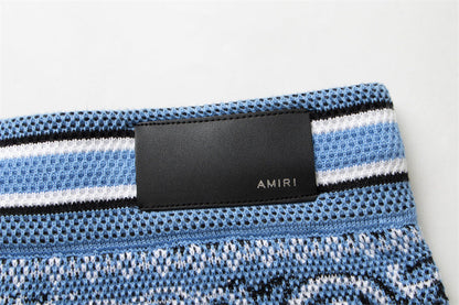 AMRI Bandana Print B-Ball Drawstring Shorts