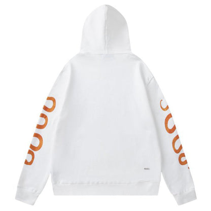 AMRl snake-print Hoodie