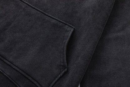 AMRl Lounge Crystal Embellished Cotton Graphic Hoodie