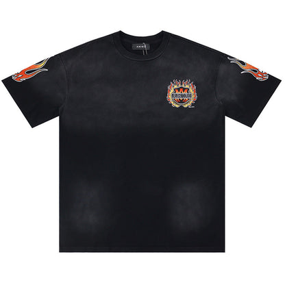 AMRI Flame-Graphic T-Shirt
