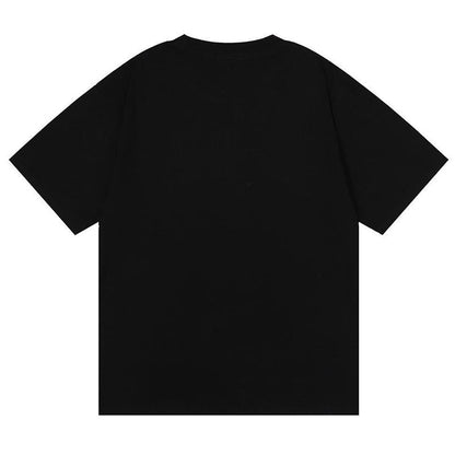 AMRI rose skull print T-Shirts