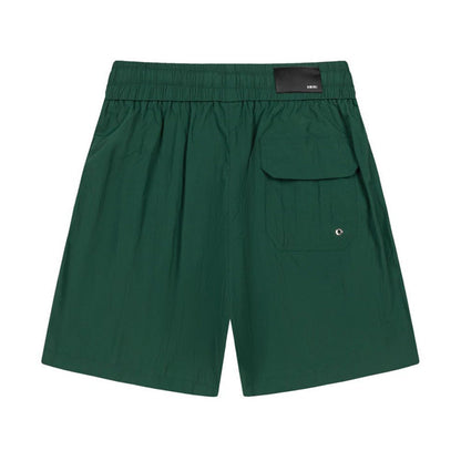 AMRI Straight-Leg Mid-Length Logo-Print Swim Shorts