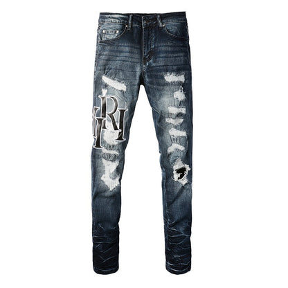 AMRI Patchwork Jeans #1324